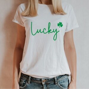 Lucky Shamrock Saint Patrick’s Day Women’s Short Sleeve T-shirt